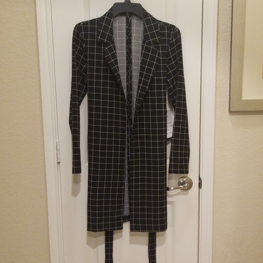 ***Soft Coat Window Pane print